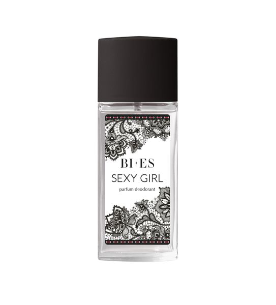 BI-ES SEXY GIRL dámsky parfumovaný dezodorant v skle 70 ml