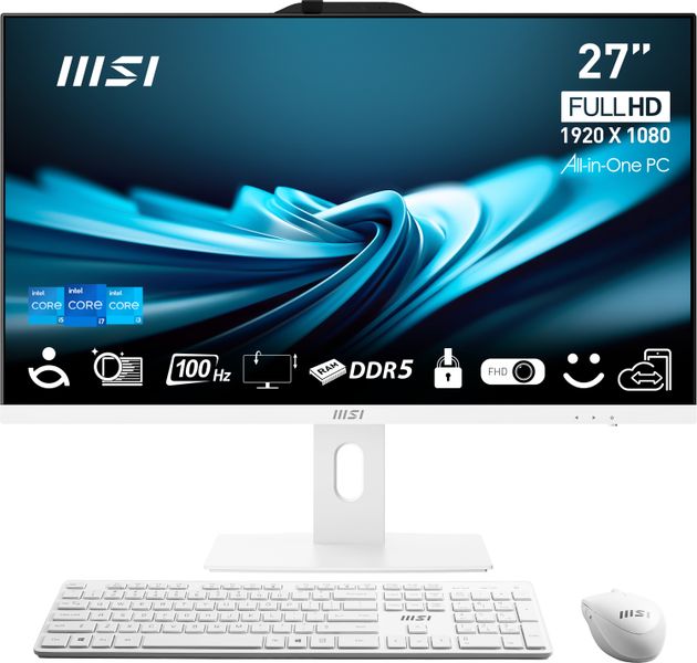 MSI PRO/AP272P 14M-611EU/27''/FHD/i7-14700/16GB/1TB/Intel int/W11P/Biela/2R