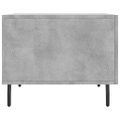 vidaXL Konferenčný stolík betónovo sivý 50x50x40 cm kompozitné drevo