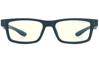 GUNNAR kancelárske/herné okuliare CRUZ KIDS SMALL (4-8) TEAL číre sklá BLF 35 NATURAL focus Okuliare, kancelárske, herné, modré obrúčky, číre sklá, pre deti 4-8 rokov