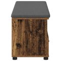 vidaXL Predsieňová lavica Staré drevo 100 x 38 x 46 cm