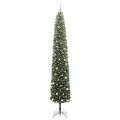 vidaXL Umelý vianočný stromček Zelená 300 cm PVC, oceľ a plast