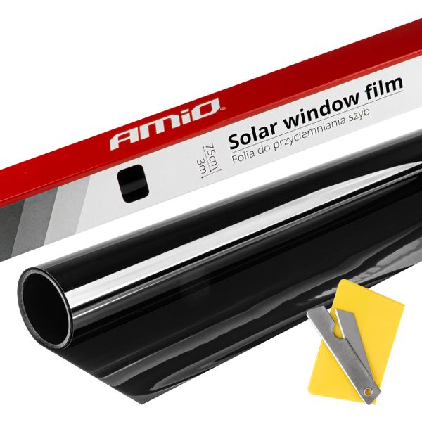 Autofólia Dark Black 0,75x3m (15%)