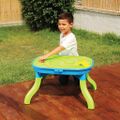 vidaXL 3-v-1 detský stôl na piesok/vodu 67,5x52x38 cm polypropylén