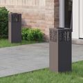 vidaXL Solárne LED svetlo na chodník 2 ks Teplá biela 18 x 18 x 50 cm
