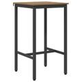vidaXL Barový stôl 52 x 52 x 110 cm Kompozitné drevo Dub artisan