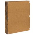 vidaXL Regál na časopisy Dymová dub 60 x 12 x 70 cm Kompozitné drevo
