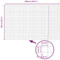 vidaXL Euro plot 1 x 10 m Železo potiahnuté PVC