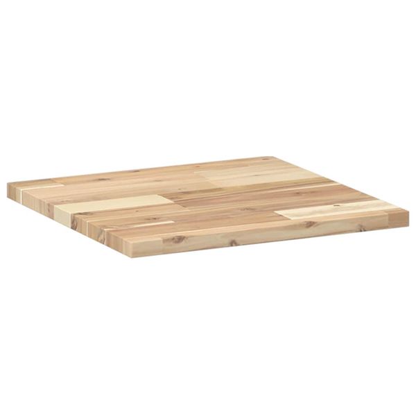 vidaXL Stolová doska štvorcová 40x40x2 cm masívne drevo akácia