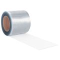vidaXL Záves na dvere, priehľadný 200 mmx1,6 mm, 50 m, PVC