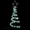 vidaXL LED vianočný stromček s ozdobami 80 LED teplá biela 120 cm