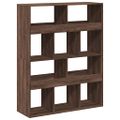 vidaXL Deliaca stena hnedý dub 100x33x125,5 cm kompozitné drevo