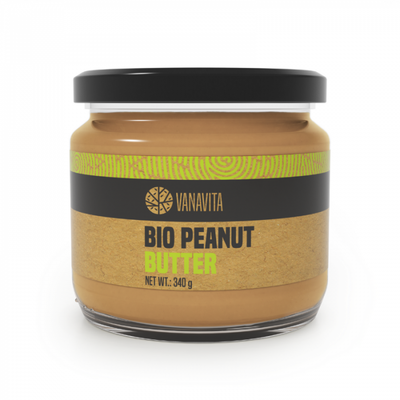 BIO Arašidové maslo - VanaVita, 8 x 340 g