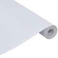 vidaXL Okenná fólia matná dizajn s pruhmi 0,9x10 m PVC