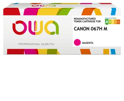 OWA Armor toner kompatibilný s Canon CRG-067H M, 2350st, červená/magenta