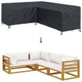 vidaXL Obal na nábytok 260 x 210 x 80 cm 600D Oxford tkanina Tvar L