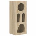 vidaXL Servírovacia skriňa ELST Sonoma dub 40 x 35 x 100.5 cm