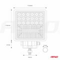 LED pracovné svetlo AWL12 42 LED COMBO (2 funkcie) 9-36V