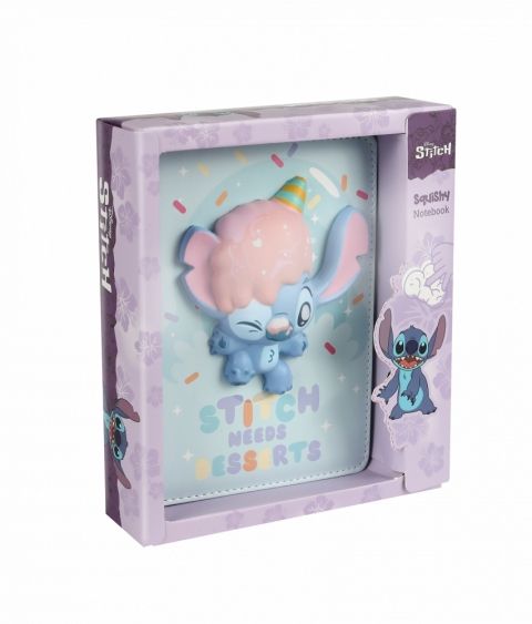 Zápisník B6 s 3D postavičkou Dessert Stitch Pastel