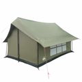 vidaXL Stan chata Armádna zelená 340 x 246 x 210 cm Polybavlna