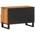 vidaXL TV skrinka 70x34x46 cm, akáciový masív