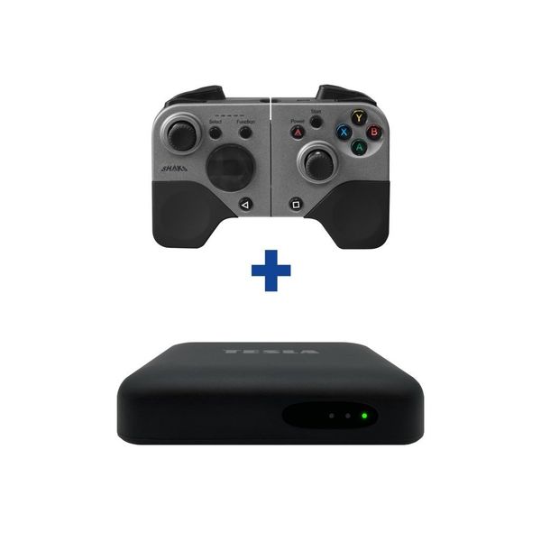 TESLA - SET MediaBox XA400 Android TV + Shaks S5b
