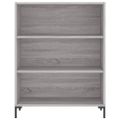 vidaXL Vysoká skrinka sivý dub sonoma 69,5x34x180 cm spracované drevo