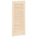 vidaXL dvierka skriniek žalúziový dizajn 2 ks 69x29,5cm masív borovica