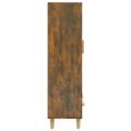 vidaXL Kredenc dymový dub 70x31x115 cm spracované drevo