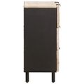 vidaXL Servírovacia skriňa 60 x 33 x 75 cm Masívne mango drevo