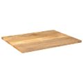 vidaXL Stolová doska 100x80x3,8 cm obdĺžniková mangový masív