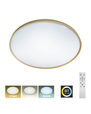 LED stropné svietidlo TR-616C - DRINA 36W 3420lm ø50cm CCT + ovládač Trixline
