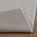vidaXL Koberec do interiéru LUGO Krémová 200 x 200 cm Polyester
