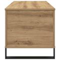 vidaXL Konferenčný stolík dub artisan 90x44,5x45 cm kompozitné drevo