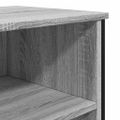 vidaXL Komoda sivá sonoma 91x35,5x74,5 cm kompozitné drevo