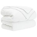 vidaXL Prikrývka na celý rok Biela 135 x 220 cm Bambusové vlákno