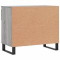 vidaXL Botník sivý dub sonoma 70x36x60 cm spracované drevo