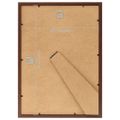 vidaXL Fotorámiky na stenu alebo stôl 3 ks hnedé 29,7x42 cm MDF