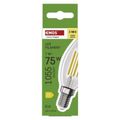 LED žiarovka EMOS ZF3D52 Filament sviečka  / E14 / 7 W (75 W) / 1055 lm / teplá biela