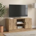 vidaXL TV skrinka 102 x 34,5 x 47 cm Dub artisan Kompozitné drevo