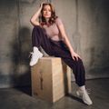 Dámske tepláky Aura Tee Brown - GymBeam, veľkosť L