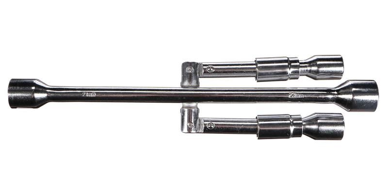 Krížový kľúč na kolesá MECHANIC CROSS WRENCH 1, skladací, 17-19-21-23 mm SIXTOL
