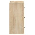vidaXL Komoda dub sonoma 80x33x70 cm spracované drevo