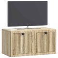 vidaXL Nástenná TV skrinka Nástenný Dub sonoma 59,5 x 31 x 30 cm