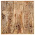 vidaXL Bistro stolík 60x60x77 cm surové mangovníkové drevo