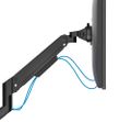 Neomounts  DS70-250BL2 Neomounts NEXT Slim Desk Mount, double display (topfix clamp/grommet), black Držák, VESA, stolní, pro 2 ploché/zakrivené monitory, úhloprícka 17–32", náklon 90°, otácení 180°, rotace 360°, nosnost 18kg, cer