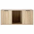 vidaXL Nábytok pre mačky Dub sonoma 100 x 49 x 45 cm Kompozitné drevo