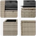 vidaXL Sada pohoviek 8 ks Svetlo šedá a tmavo šedá Poly ratan a oceľ