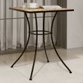 vidaXL Mozaikový bistro stolík tehlová farba 60x60x74 cm keramika