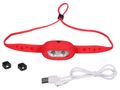 Čelovka s gumovým pásikom HEADLAMP STAR, 120 lm, LED, USB SIXTOL